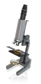 Microscope Foto stock