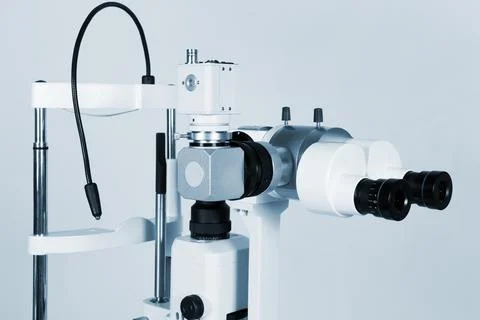 Microscope Foto stock