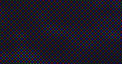 Microscope. Pixels Mobile Phone. Macro. Stock Footage 136447483