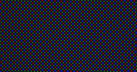 Microscope. Pixels Mobile Phone. Macro. Stock Footage 136447498