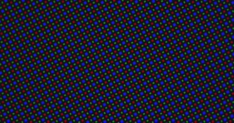 Microscope. Pixels Mobile Phone. Macro. Stock Footage 136447521