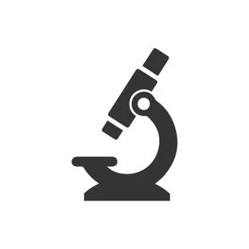 Microscope,  Reseach Icon Stock Illustration