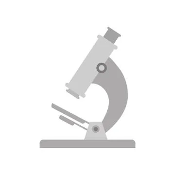 Microscope science laboratory icon. Vector graphic Stock Illustration