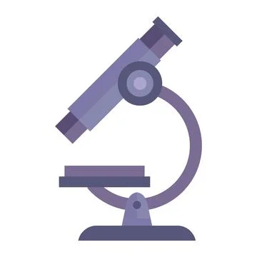 Microscope science laboratory 库存插图
