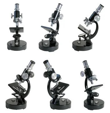 Microscope series Foto stock