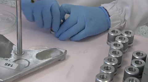 Microscope in technology laboratory 動画素材 40115228