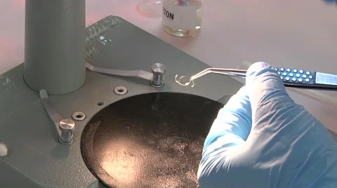 Microscope in technology laboratory 動画素材 40116221