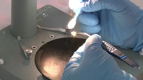 Microscope in technology laboratory 動画素材 40117026