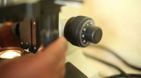 Microscope tight Video stock 27672662