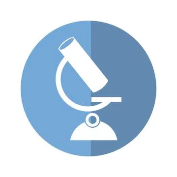 Microscope tool icon Ilustração Stock