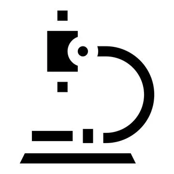 Microscope Vector Icon Design Illustration Stock Illustration