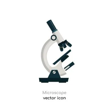 Microscope vector image イラスト素材