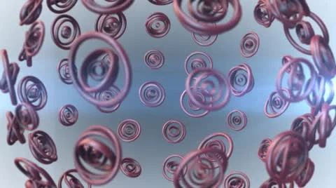 Microscopic abstract background 01 Stock Footage 22425391