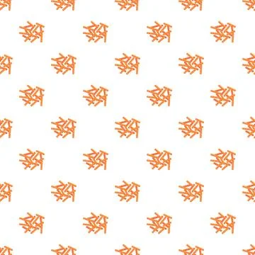 Microscopic bacteria cells forming repeating pattern background Stock Illustration