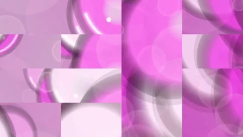 Microscopic Cell Division Array with Fragmented Biotechnology Pulse Vídeo Stock 335191070