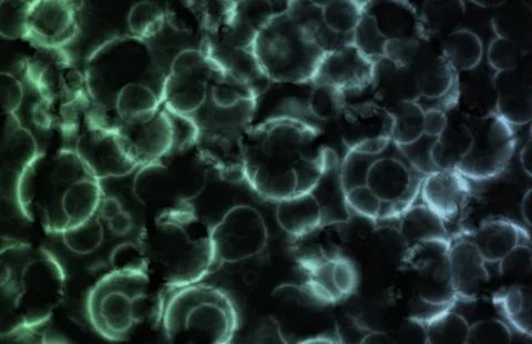 Microscopic cell organisms abstract background Stock Illustration