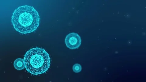 Microscopic Cells Organism Stock Footage 70297246