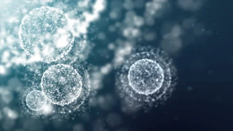Microscopic Cells Organism Stock Footage 168160937