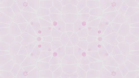 Microscopic Cellular Mesh Quad Symmetry Optical Biotechnology Network Visual Stock Footage 344030497