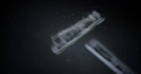 Microscopic Crystals from Human Kidneys forming Stones inside Body Close Up, Video stock 322603602