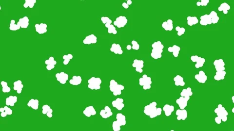 Microscopic Germs Movement – Biological Animation Stock Footage 268378861