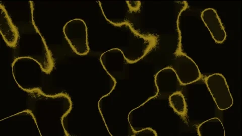 Microscopic organisms moving across dark background in time lapse footage Stock Footage 337414850