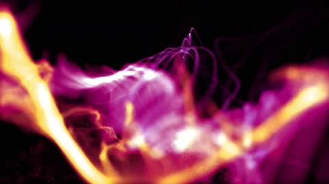 Microscopic particles explode chaotically  - Particle FX1018 HD, 4K Stock Footage 62791582