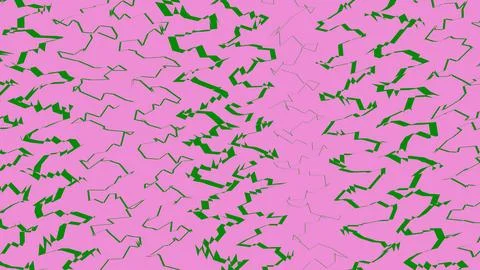 Microscopic view of bacteria with green highlights Stock Illustration
