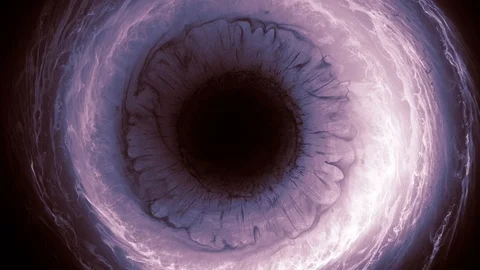 Microscopic view of a biological object Stock Footage 91531054