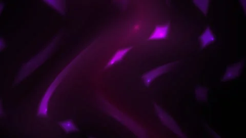 Microscopic view of cells with pink and purple fluorescence. Stock Footage 337515456