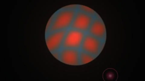 Microscopic view of cells under a microscope. Stock Footage 337479214