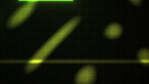 Microscopic View of Fluorescent Biological Cells Moving in a Dark Laborator.. Stock Footage 341807849