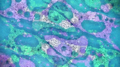 Microscopic View of Ink in Water Stockbeeldmateriaal 71109999