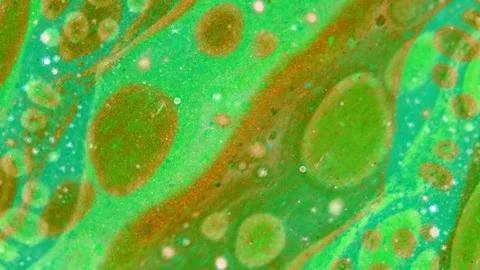 Microscopic View of Ink in Water Видео 71110218