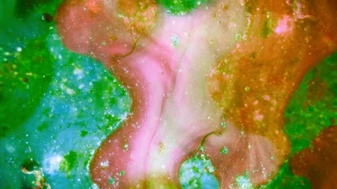 Microscopic View of Ink in Water 스톡 동영상 71116130