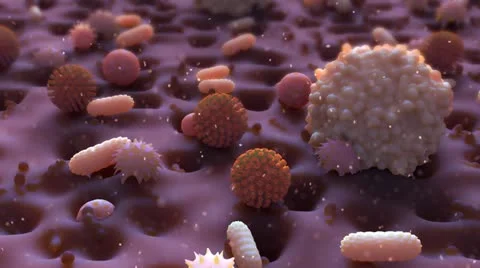 The Microscopic World of Cells 스톡 동영상 20481736