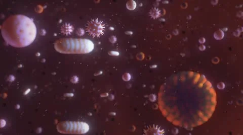 The Microscopic World of Cells 스톡 동영상 20549054