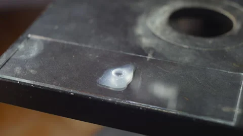 Microscopy [sperm slide] setting up 1 Stock Footage 65004700