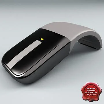 Microsoft Arc Touch Mouse 3D Model