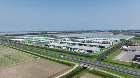 Microsoft Data Center Stock-Footage 250092937