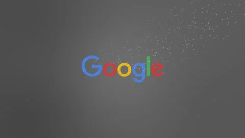 Microsoft Logo Wind Dissolve. Grey Video stock 157698635