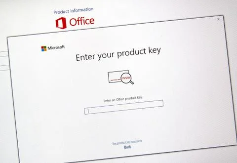 MIcrosoft Office 2019 Foto stock