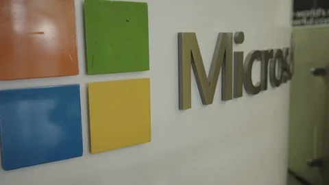 Microsoft Office Building Interior 스톡 동영상 116247309