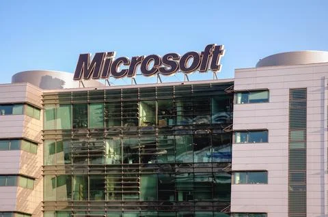 Microsoft office building Stock Photos