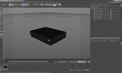 3D Model: Microsoft Xbox One X ~ Buy Now #90890935 | Pond5