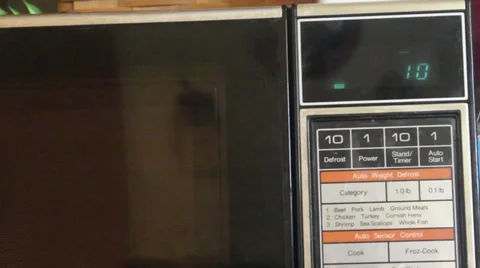 Microwave Stock Footage 28401407