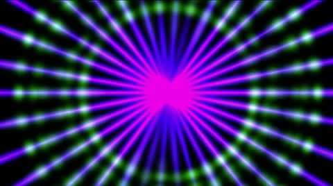 Microwave halo pattern,neon lights science future radiation energy scan data. Video stock 8998328