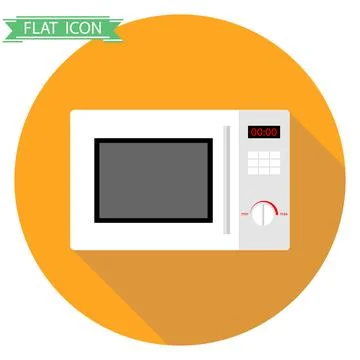 Microwave icon Stock Illustration