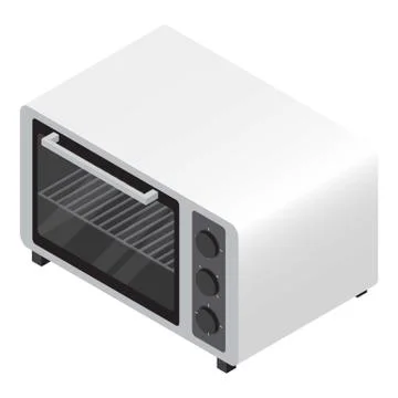 Microwave icon, isometric style Stock-Illustration