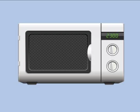 Microwave Stock Illustration